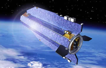 Zpracování družicových dat je základem současné geodézie (geofyzikální družice GOCE)
