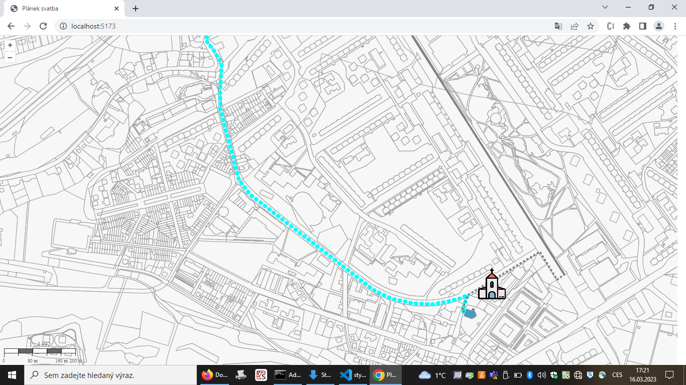 Změna barvy po najetí kursorem myši na objekt GeoJSON vrstvy