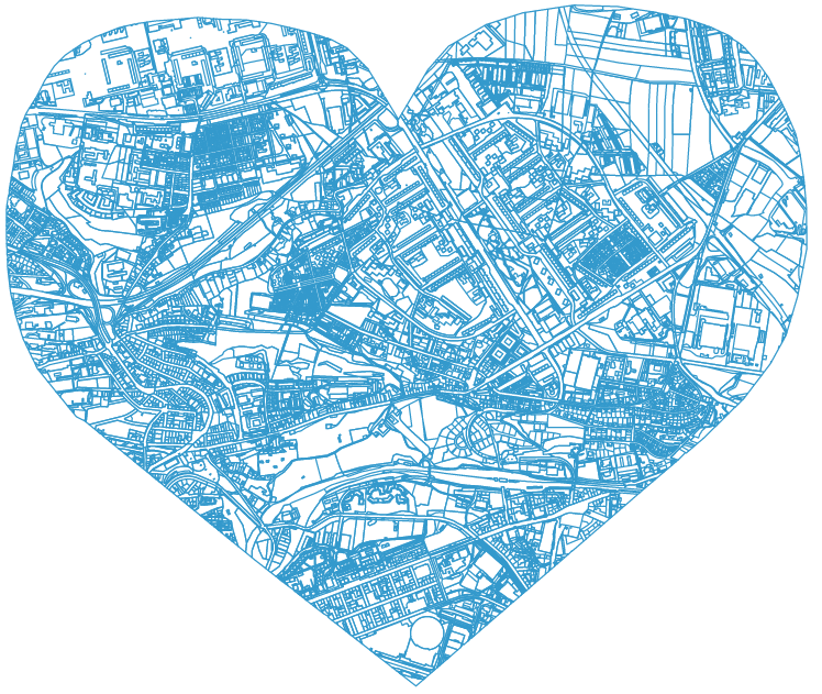 Vektorové dlaždice pro svatební web